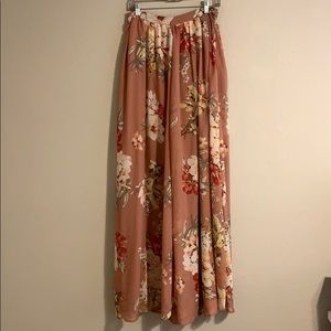 Windsor Blush Maxi Skirt